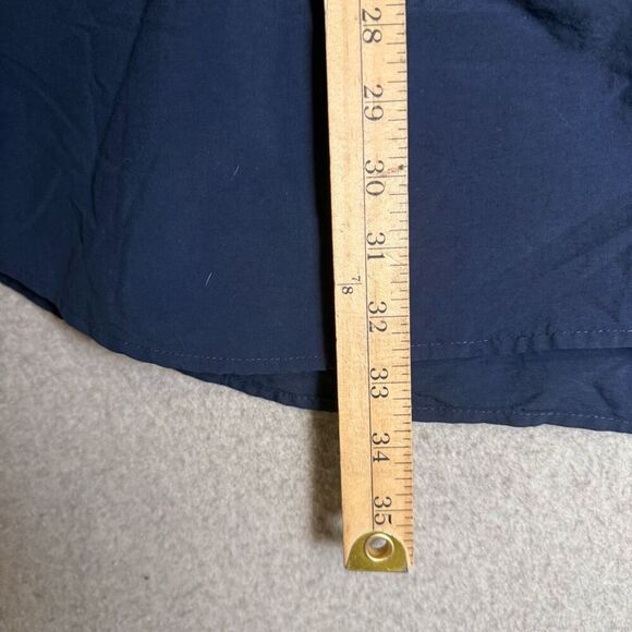 Columbia Men's Size 2XT Tall Blue Bahama Short Sleeve Button Down Shirt Top - Picture 4 of 7